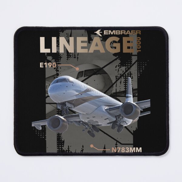 Item preview, Embraer Lineage 1000 | MO2| N783MM designed and sold by Dihedral Mockups.