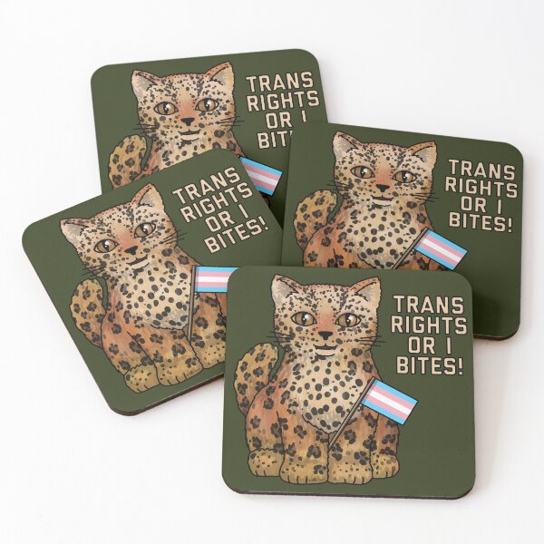 Item preview, Trans Rights Or I Bites!  designed and sold by Art by Veya.