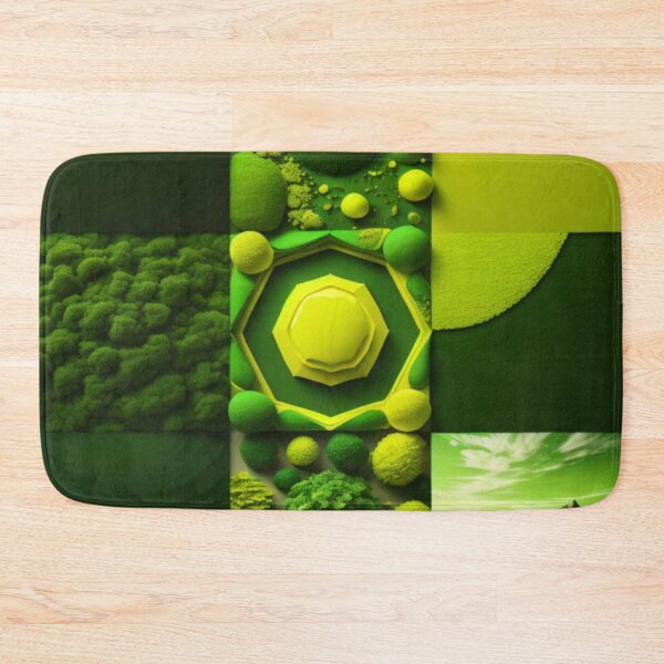 Item preview, Alien Green Biostructure – Abstract Extraterrestrial Landscape designed and sold by hallwell.