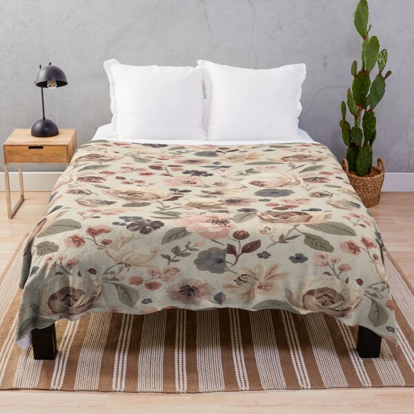 Item preview, Soft Vintage Floral Pattern with Muted Colors designed and sold by mari0n980.