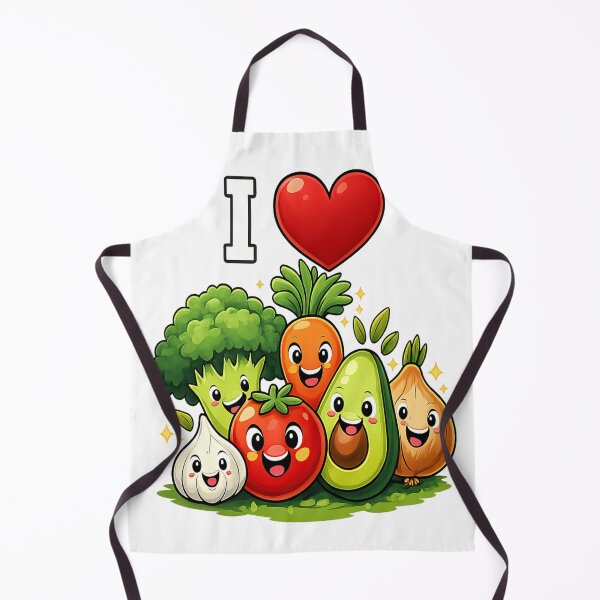 Item preview, I love vegetables designed and sold by MadanWie.