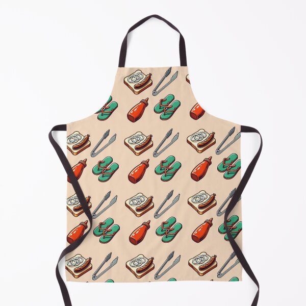 Item preview, Aussie Summer BBQ Essentials - Snag, Thongs & Sauce designed and sold by GREENZ0NE.