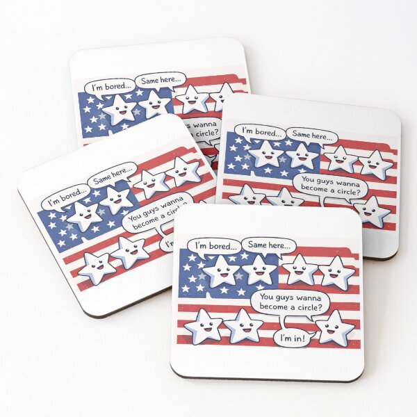Item preview, Chatty Stars of the USA designed and sold by Maverickystore.