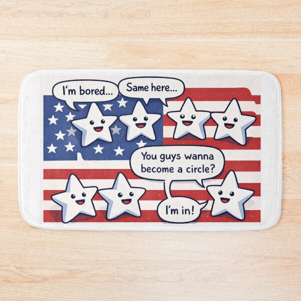 Item preview, Chatty Stars of the USA designed and sold by Maverickystore.