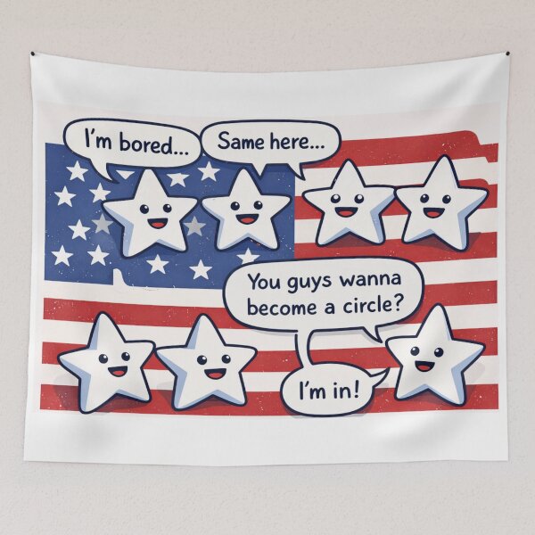 Item preview, Chatty Stars of the USA designed and sold by Maverickystore.