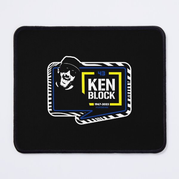 Item preview, Ken Block #43FOREVER Blue/Yellow designed and sold by BalticRoyalty.