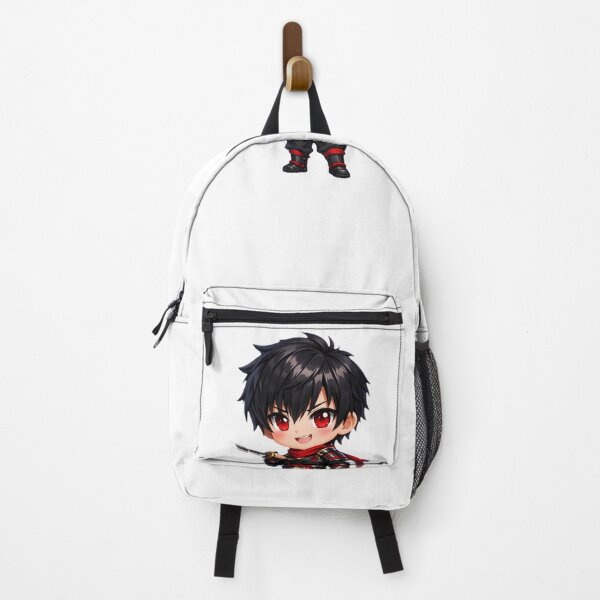 Item preview, chibi boy sticker - red eyes designed and sold by ManhuaDragon.
