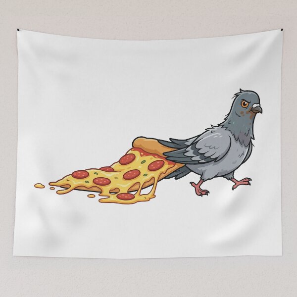 Item preview, Pizza Pigeon - NYC Trash Bird Slice Lover designed and sold by Petzzz.