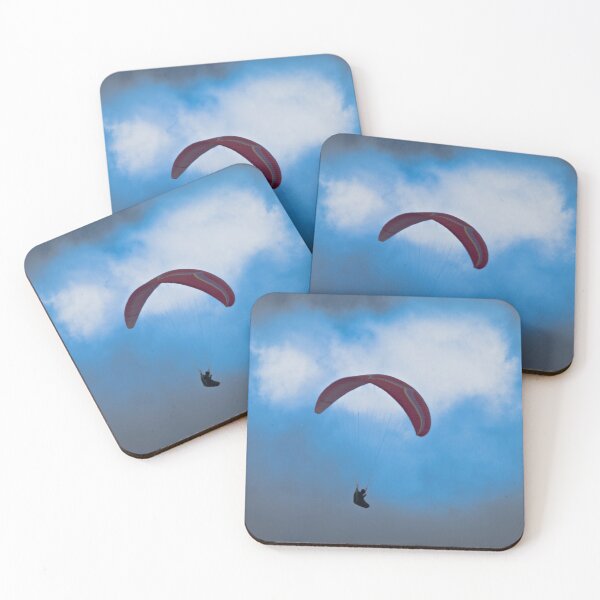 Item preview, Paraglider alone in a cloudy sky designed and sold by Viih88.