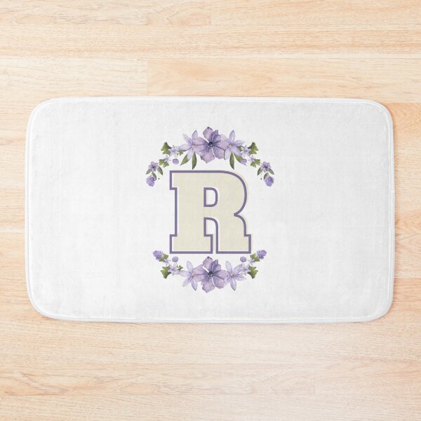 Item preview, Letter R Monogram with Flowers – Elegant Floral Initial Design designed and sold by OmikronStore.