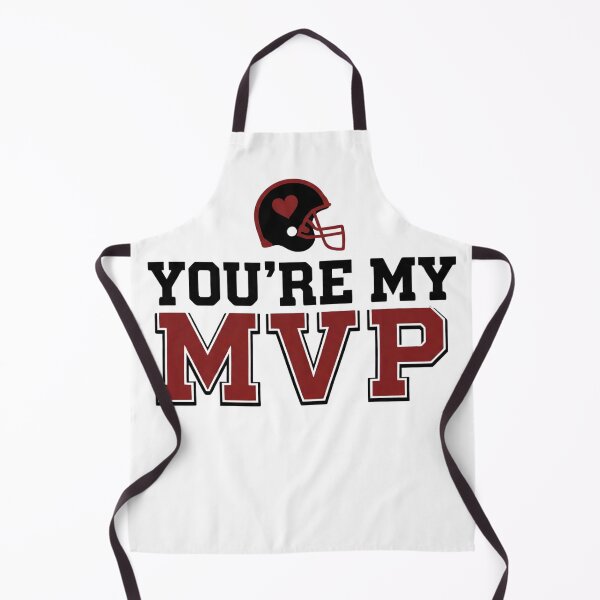 Item preview, You're My MVP – Football Valentine's Day Design designed and sold by The Crimson Halo.