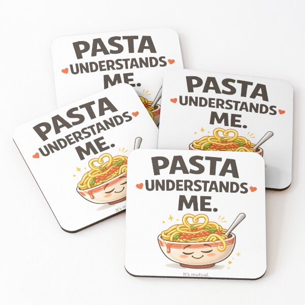 Item preview, Pasta Understands Me – Funny Pasta Lover Food Humor Design designed and sold by Snackwear Apparel.