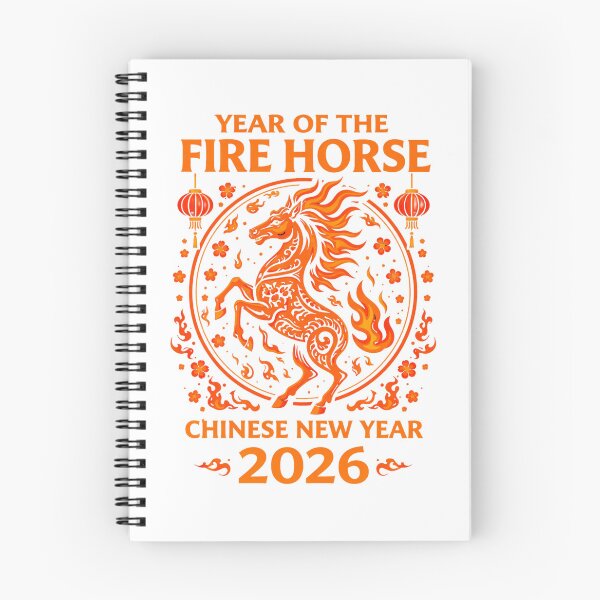 Item preview, Year of the Fire Horse – Chinese New Year 2026 designed and sold by wolfwitcherika.