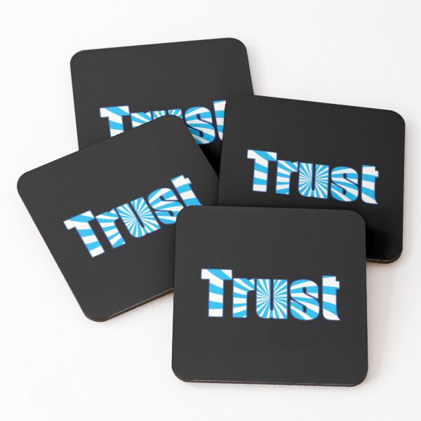 Item preview, Trust Typography Design – Universal States of Mind Affirmation Art designed and sold by Electric Mystic Art Merch.
