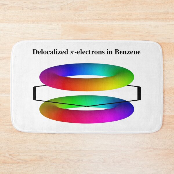 Item preview, Delocalized π-Electron Clouds of Benzene designed and sold by Zanthius.