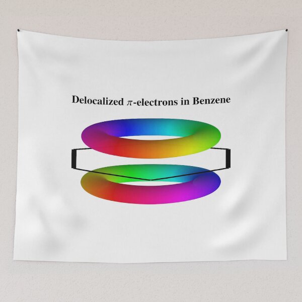 Item preview, Delocalized π-Electron Clouds of Benzene designed and sold by Zanthius.