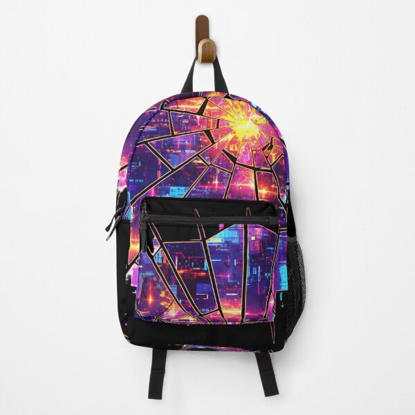 Item preview, Shattered Reality - Cyberpunk City Hole Illusion designed and sold by Dakson Design - Fantasy Art.