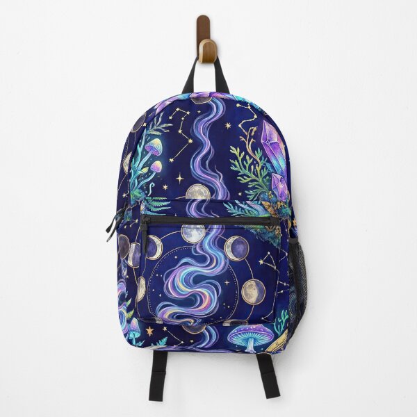 Item preview, Celestial Forest Pattern - Crystals, Moons & Astrolabes designed and sold by SavinMercantile.