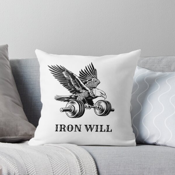 Item preview, Iron Will Eagle Gym Illustration designed and sold by IvannaMoroz.