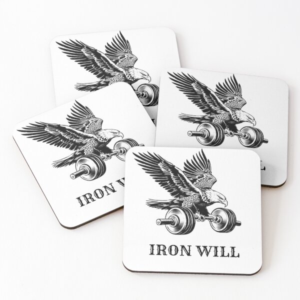 Item preview, Iron Will Eagle Gym Illustration designed and sold by IvannaMoroz.