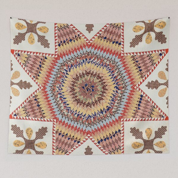 Item preview, Vintage Star of Bethlehem Quilt designed and sold by AnimaliaStar.