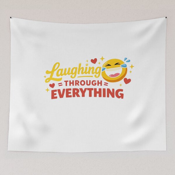 Item preview, Laughing Through Everything designed and sold by amosatara.