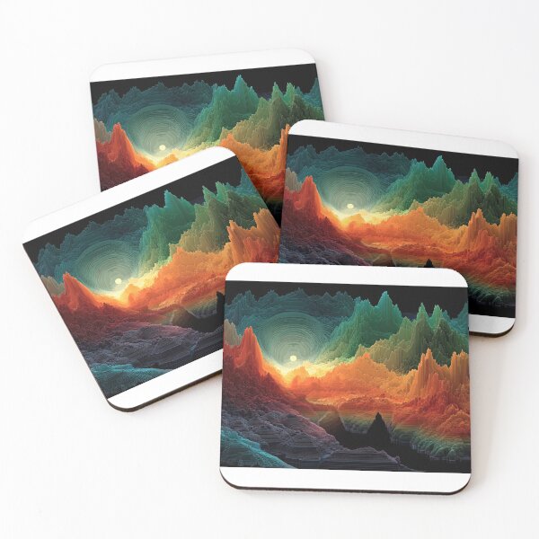 Item preview, Digital Horizon: Parallel Dimensions designed and sold by AM-Fine-Designs.