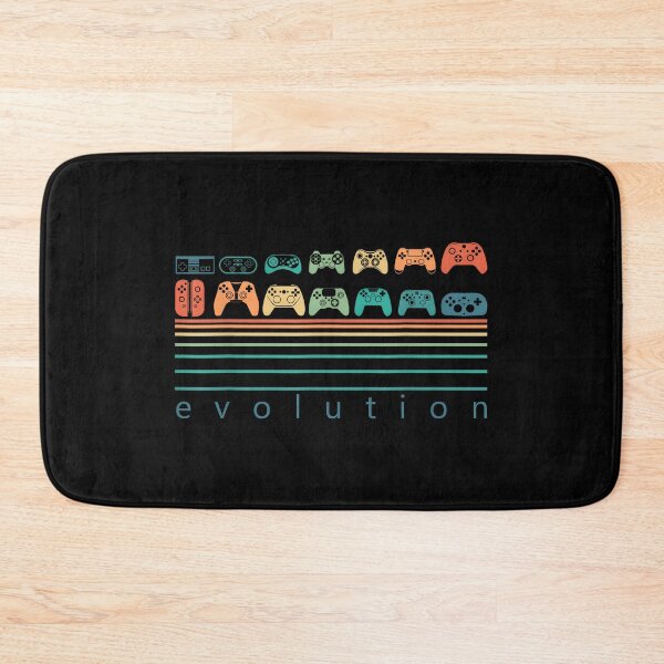 Item preview, Video Game Controller Evolution 80s 90s Retro Gaming Gamer designed and sold by Sossima Art.