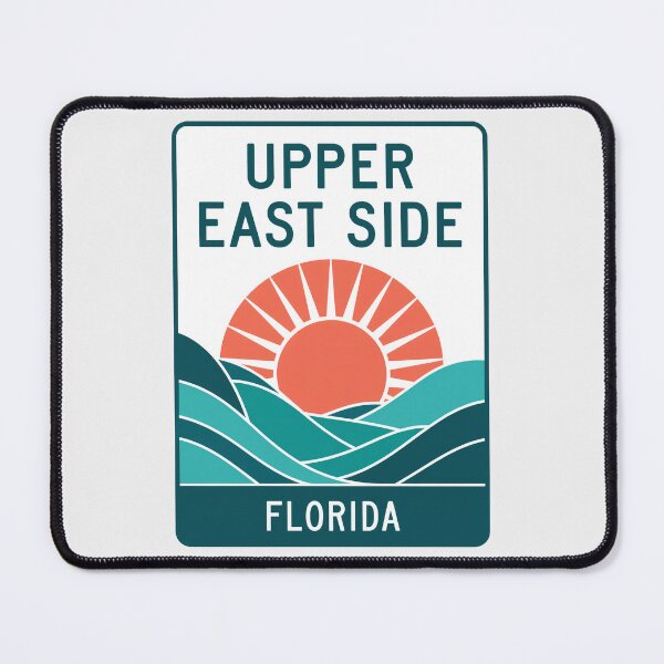Item preview, Upper East Side Florida - Beach Sign designed and sold by TheOldMittenIllustrated.