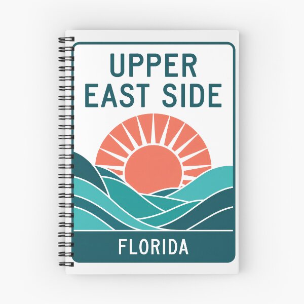 Artikelvorschau, Upper East Side Florida - Strandschild entworfen und verkauft von TheOldMittenIllustrated.