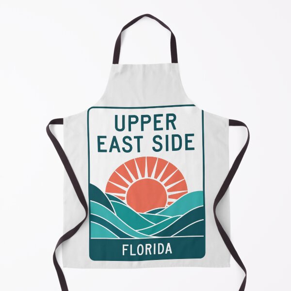 Item preview, Upper East Side Florida - Beach Sign designed and sold by TheOldMittenIllustrated.