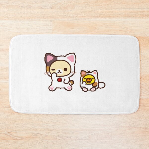Item preview, Cute Rilakkuma Cat Illustration – Kawaii Japanese Aesthetic, Cozy Anime Style designed and sold by Kawaiistore26.