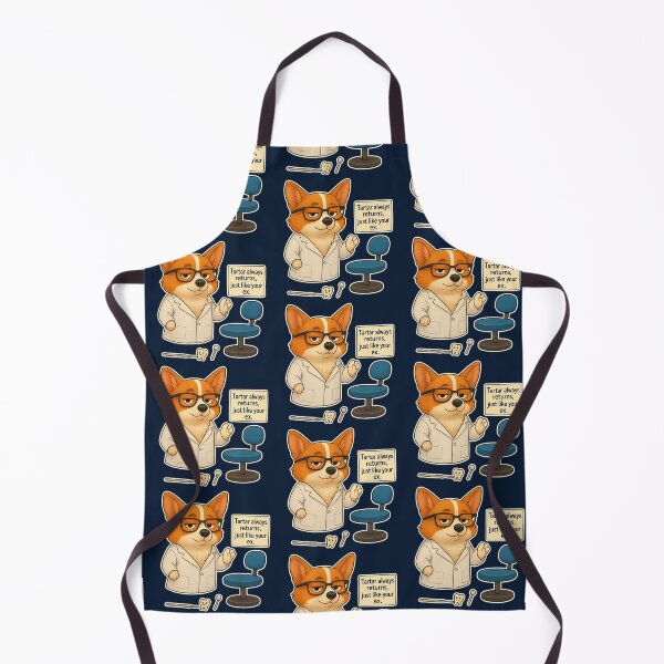 Item preview, Funny Dentist Corgi – Dental Hygiene & Orthodontics Humor designed and sold by @majovegana.