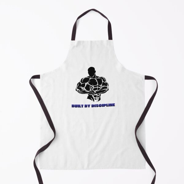 Item preview, Built By Discipline Gym Motivation designed and sold by IvannaMoroz.