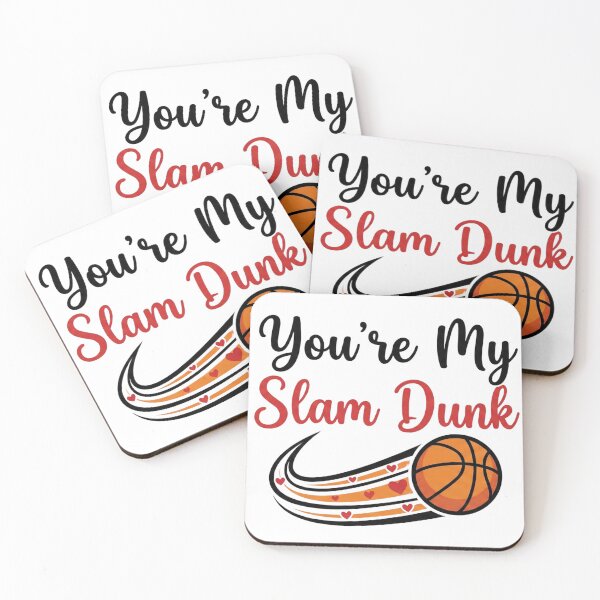 Item preview, You're My Slam Dunk – Romantic Basketball Design designed and sold by The Crimson Halo.