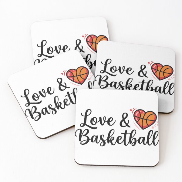 Item preview, Love & Basketball – Romantic Sports Design designed and sold by The Crimson Halo.
