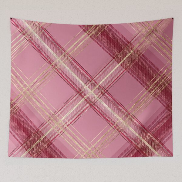 Item preview, Chic Pink Plaid Design designed and sold by Kat's Design Hub.