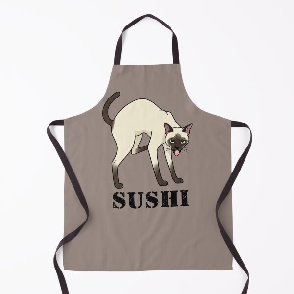 Item preview, Sushi, Siamese cat designed and sold by catastrocat.