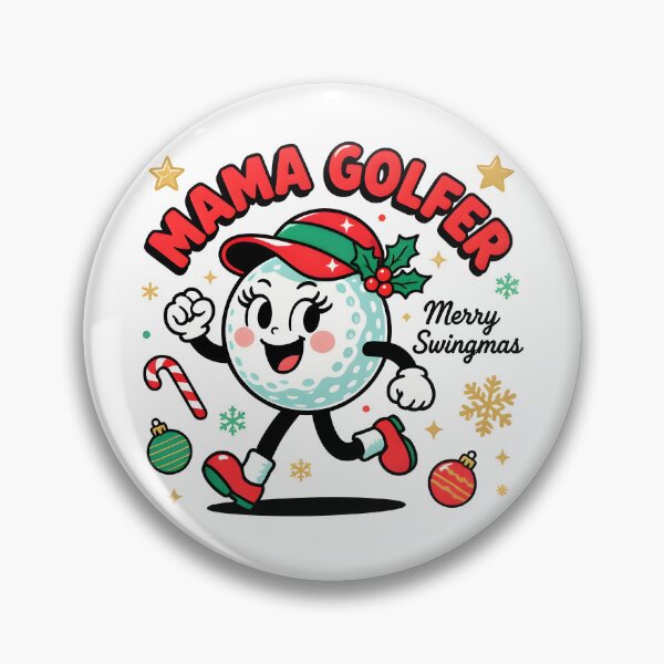 Item preview, Mama Golfer – Christmas Golf designed and sold by MKV Design.