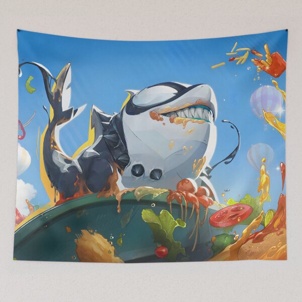 Item preview, Jeff the Land Shark | MVP | Master of the Playground designed and sold by Marvel Rivals Art.