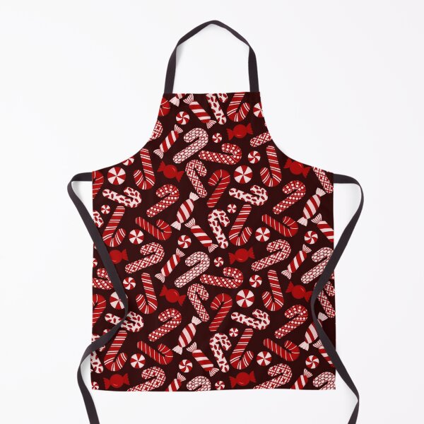 Item preview, Candies & Candy Canes - Monochrome Red Maroon Burgundy designed and sold by thecolorbirdie.