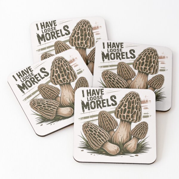 Item preview, I Have Loose Morels Funny Mushroom Foraging Design  designed and sold by MTJ-Mushrooms.