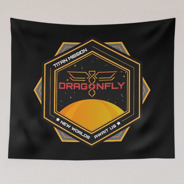 Item preview, Dragonfly: Titan Mission. New Worlds Await Us designed and sold by BGALAXY.