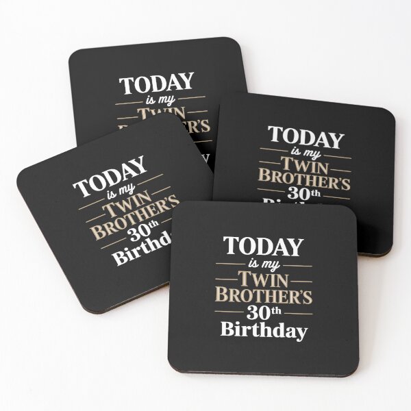 Item preview, Today Is My Twin Brother's 30th Birthday Party 30 Years Ol designed and sold by DigitaldeligArt.