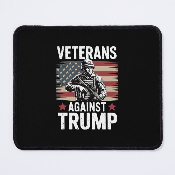 Item preview, Veterans Against Donald Trump American Flag designed and sold by MarkLeedsArt.