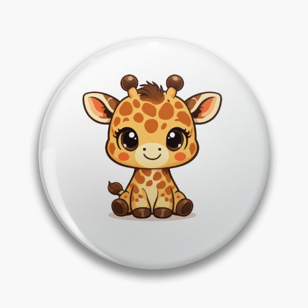 Item preview, Cute Chibi Baby Giraffe Calf designed and sold by mr-zgredzio.