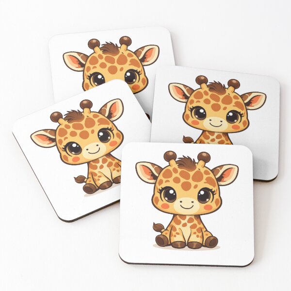 Item preview, Cute Chibi Baby Giraffe Calf designed and sold by mr-zgredzio.