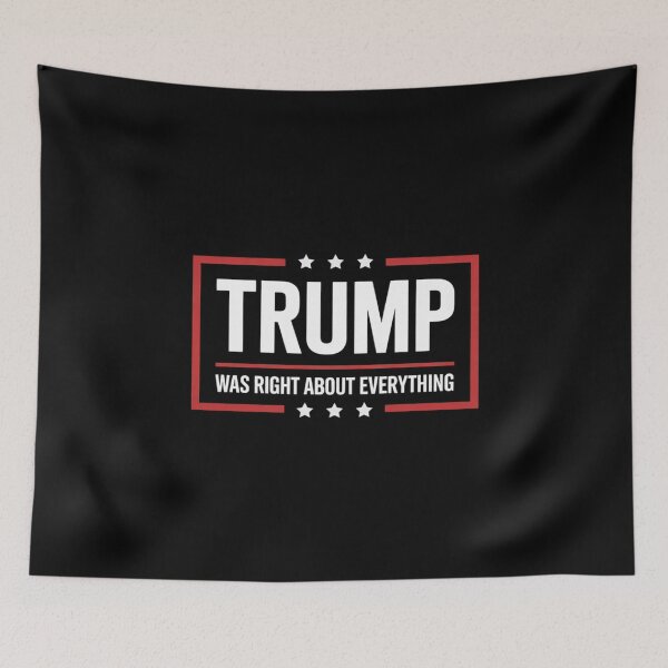 Item preview, USA American Flag Trump Was Right About Everything designed and sold by MarkLeedsArt.