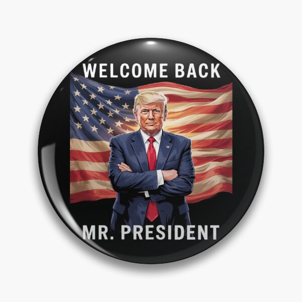 Item preview, Welcome Back Mr President Donald Trump Inauguration Day 2025 designed and sold by MarkLeedsArt.