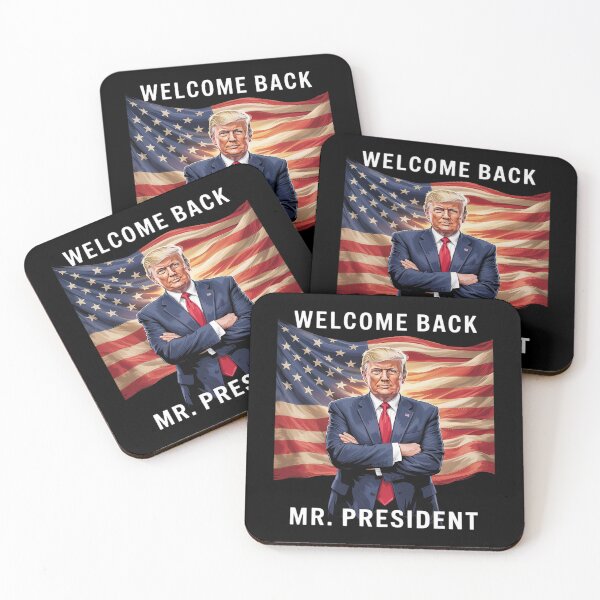Item preview, Welcome Back Mr President Donald Trump Inauguration Day 2025 designed and sold by MarkLeedsArt.